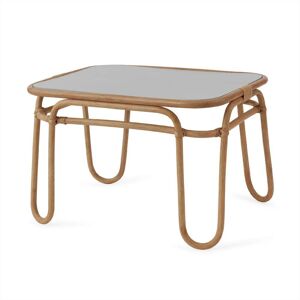 OYOY Living Design Mini table marron 100% rotin H48xL67x44,5cm