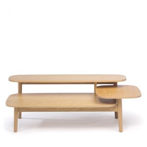 Woodman Table basse en bois 3 plateaux bois clair