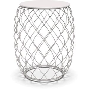 Magis Table d'appoint stratifie blanc 40x47x40cm