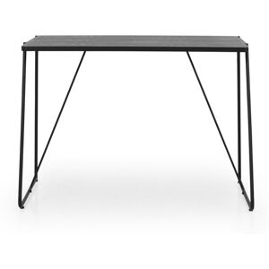 Tenzo Bureau en bois et metal L100cm noir