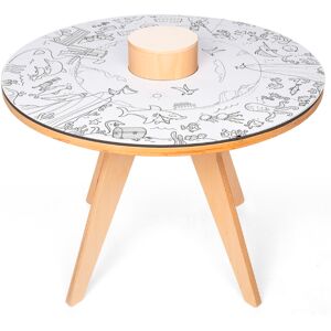 Drawin table Table a dessiner multifonction en bois D70 cm