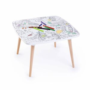 sweeek Le voyage formidable table enfant a colorier