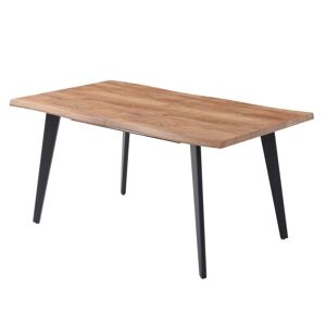 Toilinux Table extensible pour 6 a 8 personnes en bois longueur 150 cm