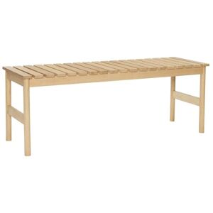 Hübsch Banc 2 places en bois beige