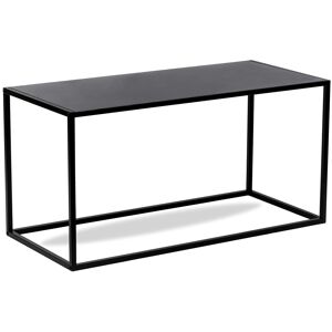 Nordlys Table basse industrielle en metal noir