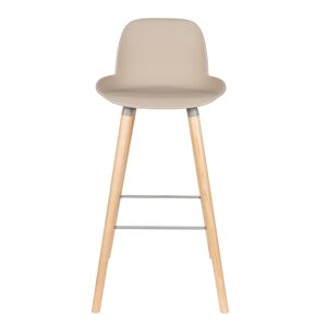 Zuiver Tabouret de bar en polypropylene taupe