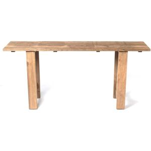 Mathi Design Table haute teck recycle L170