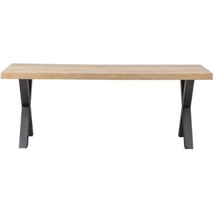 WOOOD Table en bois de manguier blanc lave