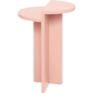 Kulile Table d'appoint, bout de canape en rose blush, 563838