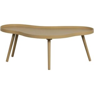 WOOOD Table d'appoint en bois organique beige