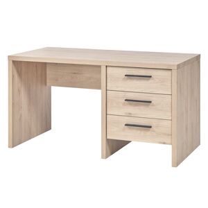 Deladeco Bureau enfant contemporain chene clair