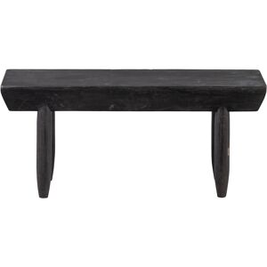 BePureHome Banc en bois L96cm noir