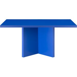 RNT by Really Nice Things Table basse 100x50cm plateau resistant MDF 3cm, bleu Prusse 100x60cm