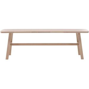 Meubles & Design Banc minimaliste en bois clair 140cm