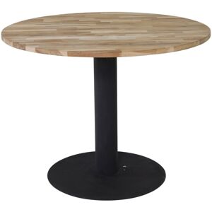 Meubles & Design Table a manger ronde 140cm en bois et metal