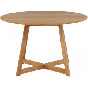 Meubles & Design Table a manger ronde en bois aux bords rabattables 120cm