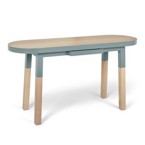 MON PETIT MEUBLE FRANCAIS Bureau Console 140 cm, 100% frene massif