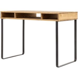 Hannun Console en bois d'epicea couleur naturel 100 cm