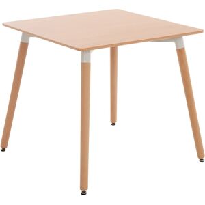 CLP Table a manger carree en bois Nature