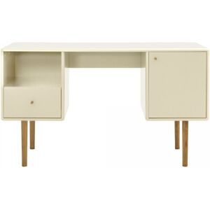 Meubles & Design Bureau moderne en bois avec rangements MARCEAU beige