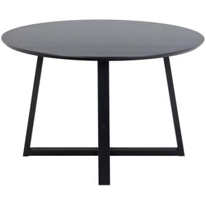 Meubles & Design Table a manger design ronde en bois 120cm noir