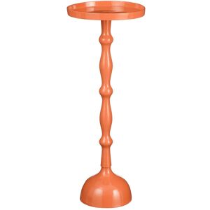 Mica Decorations Table d'appoint en aluminium recycle orange H66