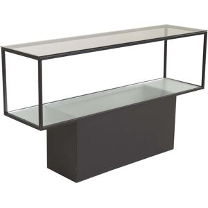 Furniture Fashion Console en verre et acier maglehem