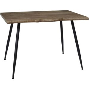 The Home Deco Factory Table repas en bois et metal forest