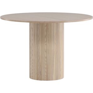 Venture Home Table ronde en mdf bianca 110 cm naturel
