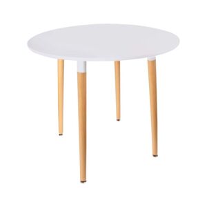 The Home Deco Factory Table repas ronde 76 cm scandi
