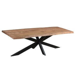 Moloo MANAUS-Table repas 6/8 personnes L180, Manguier tree top,Spider noir