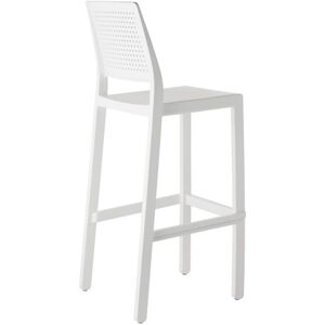 Scab Design Tabouret design en plastique blanc