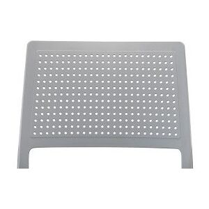 Scab Design Tabouret design en plastique gris clair