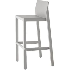 Scab Design Tabouret design en plastique gris clair