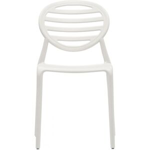 Scab Design Chaise design en plastique blanc