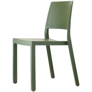 Scab Design Chaise design en plastique vert