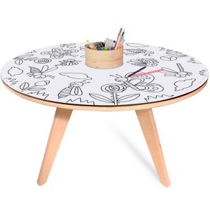 Drawin table Table a dessiner multifonction XXL en bois D90 cm