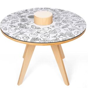 Drawin table Table a dessiner multifonction en bois D70 cm