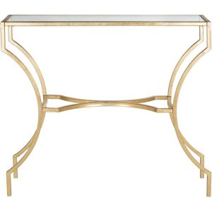 Safavieh Consoles Fer&Verre en Or, 50 X 100 X 90 cm