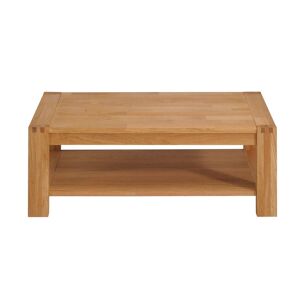 CAMIF Table basse en bois naturelle finition chene huile