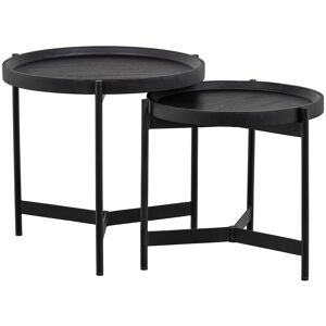 WOOOD Table basse en bois noir