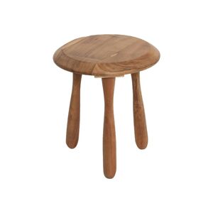 Made in Meubles Tabouret en bois marron 30 cm