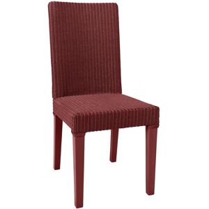 Kok Maison Chaise en Lloyd Loom rouge rubis