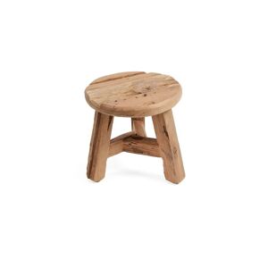 Bazar Bizar Tabouret en bois de teak recycle