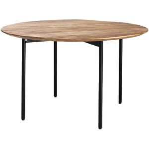 Made in Meubles Table a manger en bois marron 130x76 cm