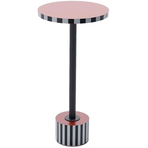 Potiron Paris Table d appoint ronde originale couleur rose