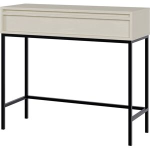 Selsey Console avec tiroir et cadre creme 90x34 cm