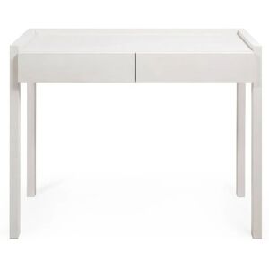 WOODEK Table console laque blanche matte