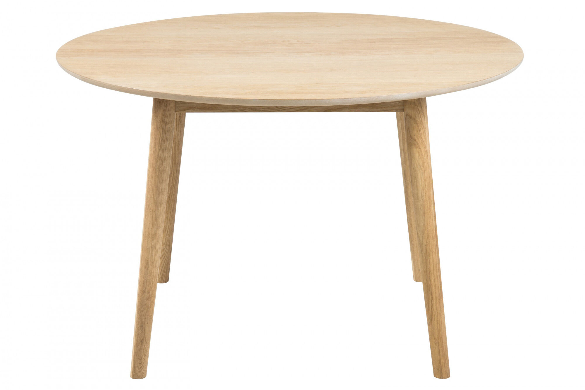 Hellin Table ronde en bois clair L120