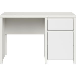 Petits meubles Bureau 1 porte 1 tiroir blanc